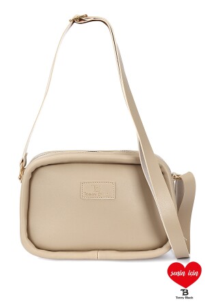 Original Damen-Schultertasche Mini Comfort Model mit Kordel, Kreuz, verstellbarem Riemen und Reißverschluss, 21090000111103305 - 2