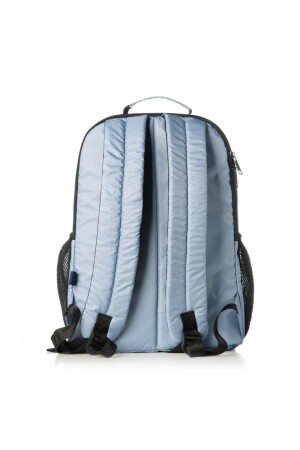 Original Rucksack mit zwei Fächern, Babyblau - 4