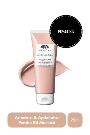 Original Skin Pembe Kil Içerikli Canlandırıcı Maske 75 ml 62429 - 1