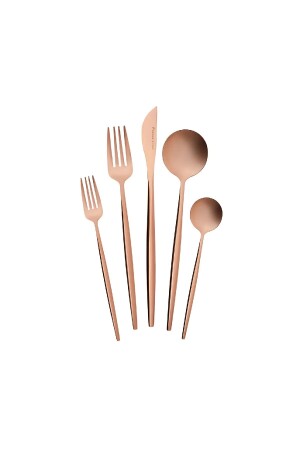 Orion Rosegold 30-teiliges Gabel-Löffel-Messer-Set für 6 Personen 153. 03. 08. 1910-1 - 4