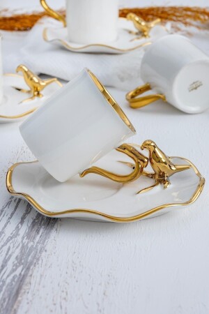 Ornitto 6 Kişilik Kahve Fincanı Takımı HXF-012091-8 - ACAR