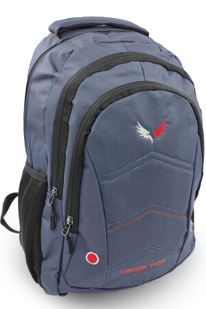 Orthopädischer Alltagsrucksack, Unisex, Herren, Damen, mittlere Größe, Mittelschule, Oberschule, Schulrucksack, Marineblau, 9-SER8975 - 1