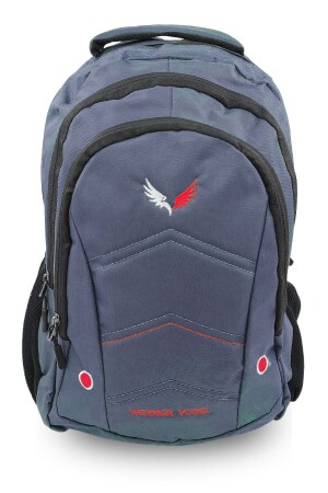 Orthopädischer Alltagsrucksack, Unisex, Herren, Damen, mittlere Größe, Mittelschule, Oberschule, Schulrucksack, Marineblau, 9-SER8975 - 4