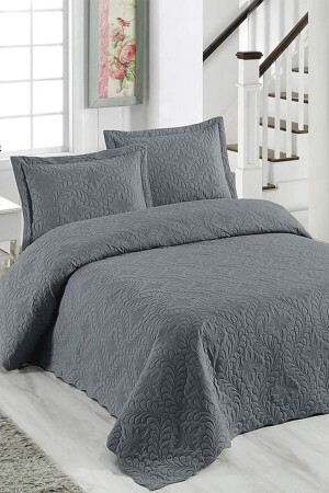 مقعد سريري مزدوج ملون صلب - مدخن - Örtüm