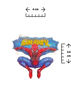 Örümcek Adam 8 Adet Geçici Çocuk Dövmesi Doğum Günü Parti Renkli Tattoo Dövme Spiderman Konsepti - 5