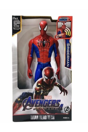 Örümcek Adam Spiderman Sesli Işıklı 30 Cm Figür Oyuncak Avengers*SI*30Cm*Spider-Man* - 3