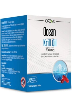 Orzax Krill Oil 700mg 30 Kapsül - 1