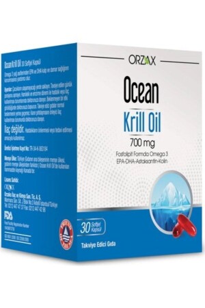 Orzax Krillöl 700 mg 30 Kapseln - 1