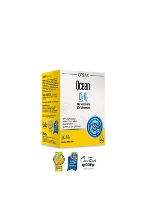 Orzax Vitamin D3 K2 Tropfen 20 ml - 2