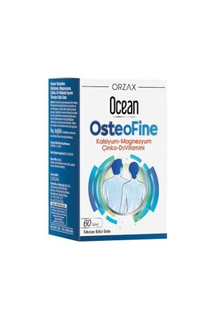 Osteofine 60 Tablet Kalsiyum - Magnezyum - Çinko & D3 Vitamin - 1