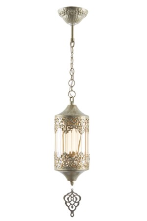 MNZ-Authentic Modern Patinaed Single Chandelier UÇ311ARR - Uçar
