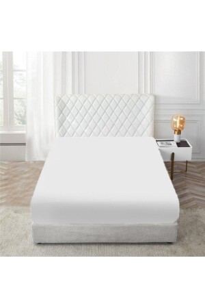 Otel Serisi Geniş Ölçülü Otel Çarşafı Tek Kişilik Lastikli Çarşaf - Ezgi