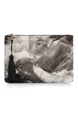 Otto Angelino Damen-Clutch-Handtasche mit Reißverschluss im authentischen Design OT95 - 2