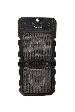 Outdoor Parti Hoparlörü Bluetooth Hoparlör 3 Inç × 2 Kablosuz Speaker Ses Bombası Radyo-usb-tf Giriş 1096 - 1