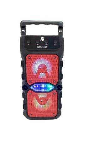 Outdoor Parti Hoparlörü Bluetooth Hoparlör 3 Inç × 2 Kablosuz Speaker Ses Bombası Radyo-usb-tf Giriş 1096 - 1