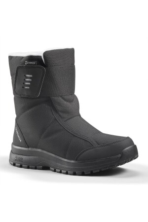 Outdoor-Schneestiefel mit Klettverschluss für Damen – wasserdicht – Schwarz – Sh100 - 1