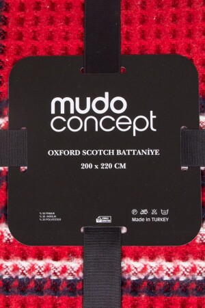 Oxford Scotch Battanıye Kırmızı 200X220 - 6