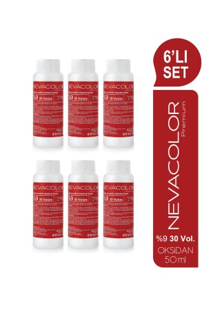 Oxidationscreme 50 ml – 30 Vol. 9 % 6 Packungen - 1