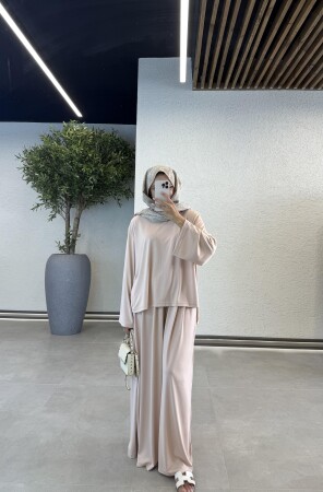 Oyşo Rahat Takım - Bej - Duendeca