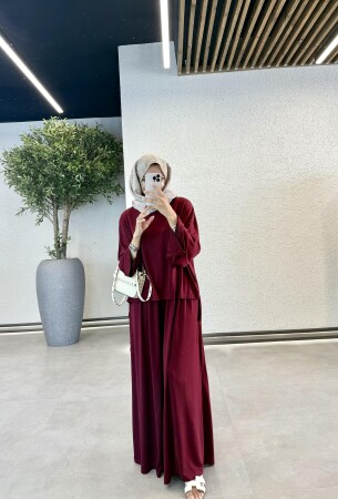 Oyşo Rahat Takım - Bordo - Duendeca