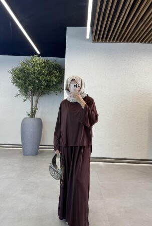 Oyşo Rahat Takım - Kahve - Duendeca