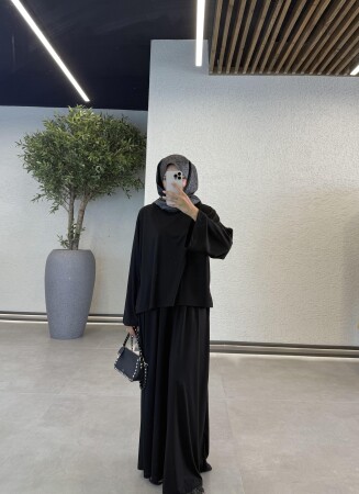 Oyşo Rahat Takım - Siyah - Duendeca