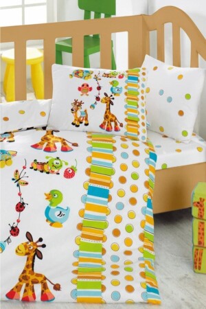 Oyun Bahçesi - Turkuaz Baby Collection Nevresim Takımı - Cotton Box