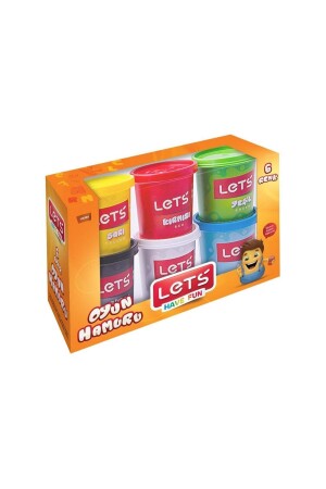 Oyun Hamuru 6 Renk L8350 - Lets