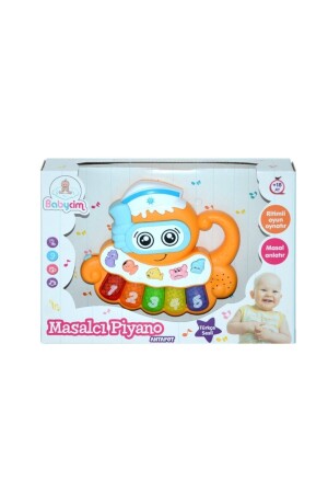 Oyuncak Ahtapot Masalcı Piyano Neşeli Dostlar Bultak Set - 3