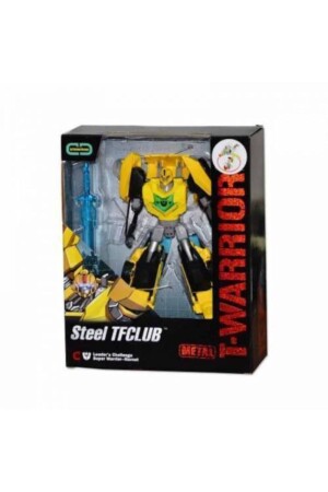 Oyuncak Bumblebee Oyuncak Metal Gövde Robot Olan Araba Transformers Robot Dönüşebilen Oyuncak Robot AN51878488455050 - 2