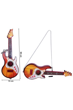 Oyuncak Gitar Elektro Gitar Okul Gösterileri İçin Gitar 50cm - 2