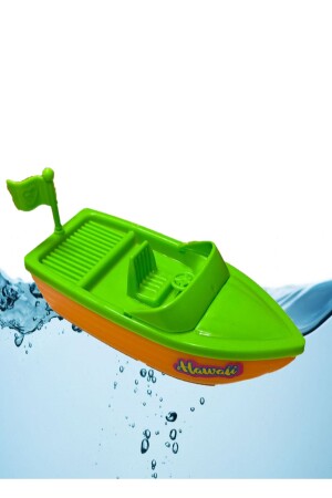 Oyuncak Manuel Tekne Banyo Havuz ve Plaj Oyuncağı 18X6 cm Ebatında - 2