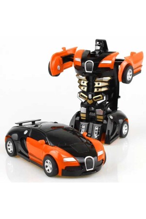 Oyuncak Otomatik Robota Dönüşen Araba rwru - 5