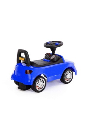 Oyuncak Süper Car Sesli Sürümeli Bin Git Araba Mavi - 4