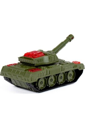 Oyuncak Tank Atılım Sürtmeli Askeri Araç - 5