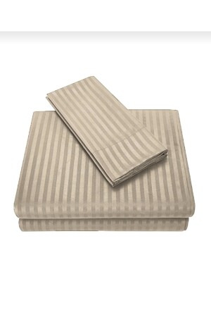 Özdemir Design Bettbezug-Set für Doppelbett, Baumwollsatin, Braun, 5649848965 - 4