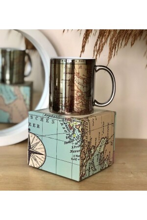 Özel Kutulu Our Adventure Tasarımlı Gümüş Kupa adventure-kutu-kupa-Gümüş - Gift Moda