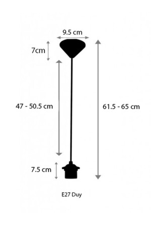 Özel Tasarım 1-5 Ipli Sarkıt Rustik Modern Bohem Hasır Jüt Ip Top Avize (çap:30 Cm) ÇT53 - 9