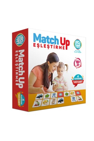 Özlem Toys Match Up Eşleştirme Kartları 140 Parça 4 Kategori Beceri Zeka Gelişimi gry00018 - 2