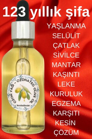 Ozon Yağı 50 Ml- Ozonlanmış Zeytinyağı- Cilt Serumu - 1