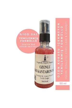 Ozonisiertes Johanniskrautöl, 50 ml Glasflasche mit Tropfer - 1