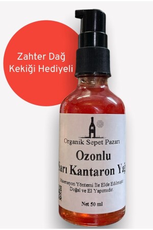 Ozonisiertes Johanniskrautöl, 50 ml Glasflasche mit Tropfer - 3