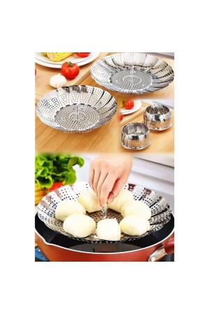 آلة طهي الخضروات من النحاس المقاوم للصدأ P3783 - Genel Markalar