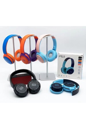 P63 Kulaküstü Bluetooth Kulaklık 5.1 Wireless Çocuk Kulaklığı Kablosuz Kulaklık - 1