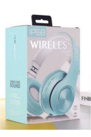 P68 Bluetooth Wireless Stereo-Kopfhörer – Türkis - 1