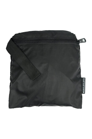 Packable Katlanabilir Silindir Çanta Siyah - 6