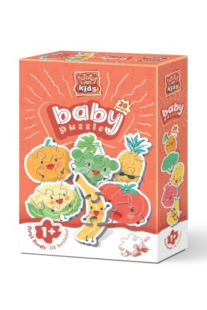 Pädagogisches Montessori First Foods Baby-Puzzle/Puzzle für 1-Jährige ART5822 - 1