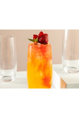 Pagrus Crystal 3-teiliges Softdrinkglas 350 ml 10035881-TR186 - 6