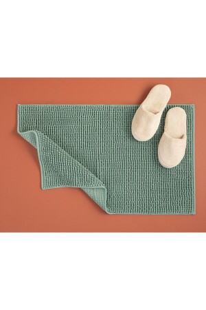 Paige Polyester Makarna Banyo Paspası 50x80 Cm Yeşil 10035543 - English Home