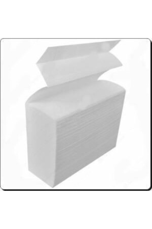 Palex Tragbarer horizontaler Handtuchspender mit Z-Faltung, Weiß 00078 - 2